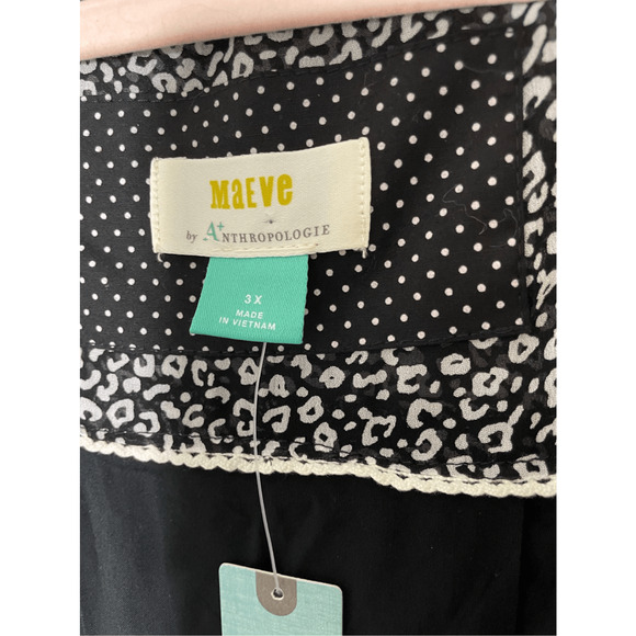 NWT 3X Plus Size Anthropologie Dress Maeve Carolyn Mini Dress Retro Feminine - Picture 5 of 7